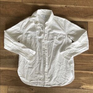 Old Navy Classic White Casual Button-Down Shirt